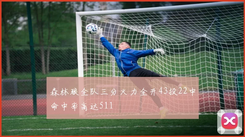 森林狼全队三分火力全开43投22中命中率高达511